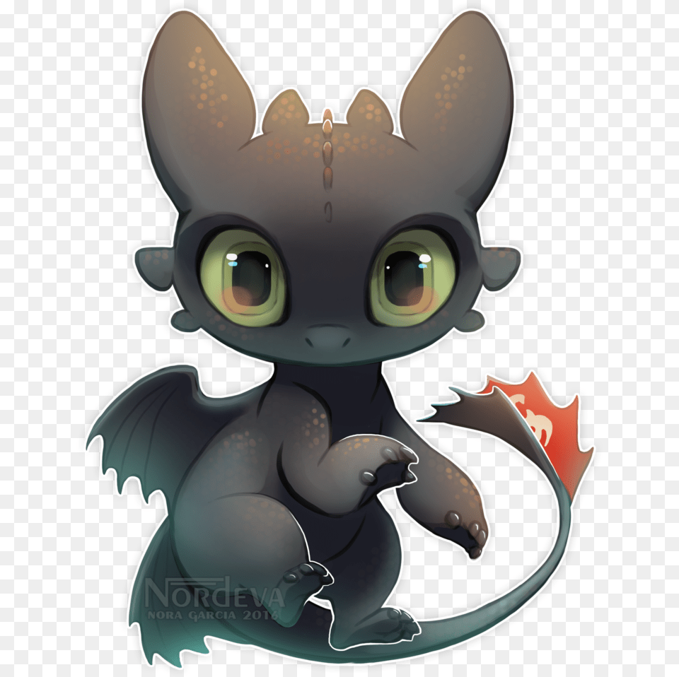 Toothless Image With Baby Toothless Dragon Cute, Animal, Cat, Mammal, Pet Free Png Download