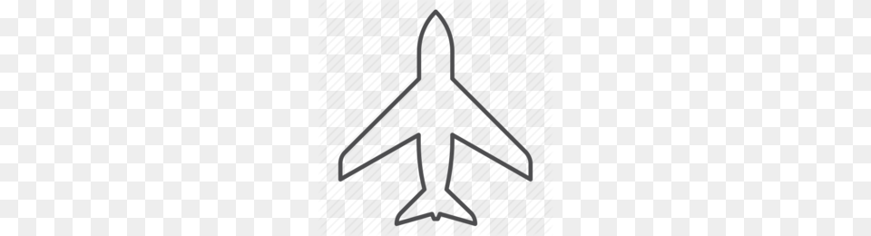 Top View Airplane Clipart Airplane Aircraft Clip Art, White Board, Symbol Free Png Download