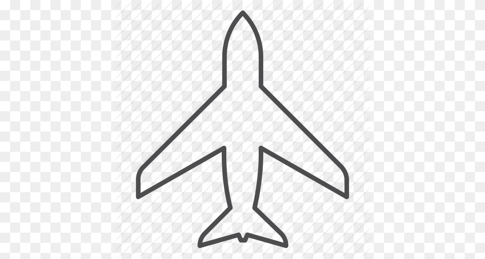 Top View Airplane Clipart Airplane Aircraft Clip Art, Transportation, Vehicle Free Png Download