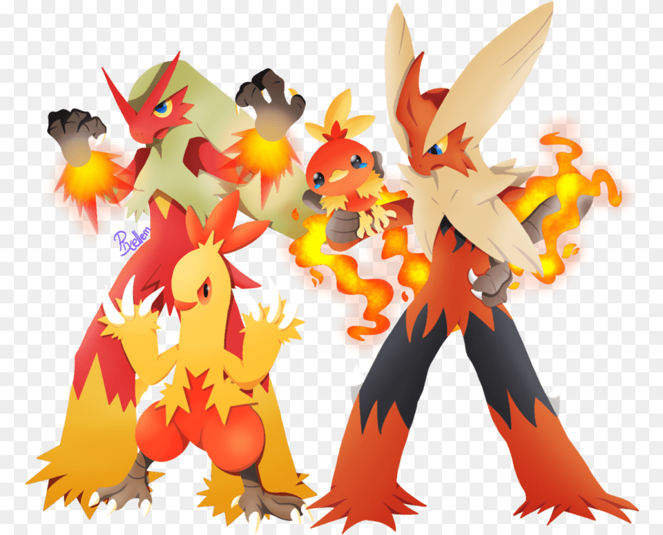 Download Torchic Line By Pixellem Pokemon Torchic All Evolution, Baby, Person Free Transparent Png