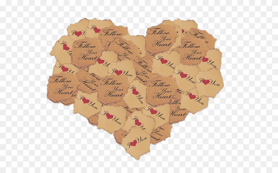 Torn Paper Heart Stock Paper Heart, Map, Home Decor, Baby, Person Free Png Download