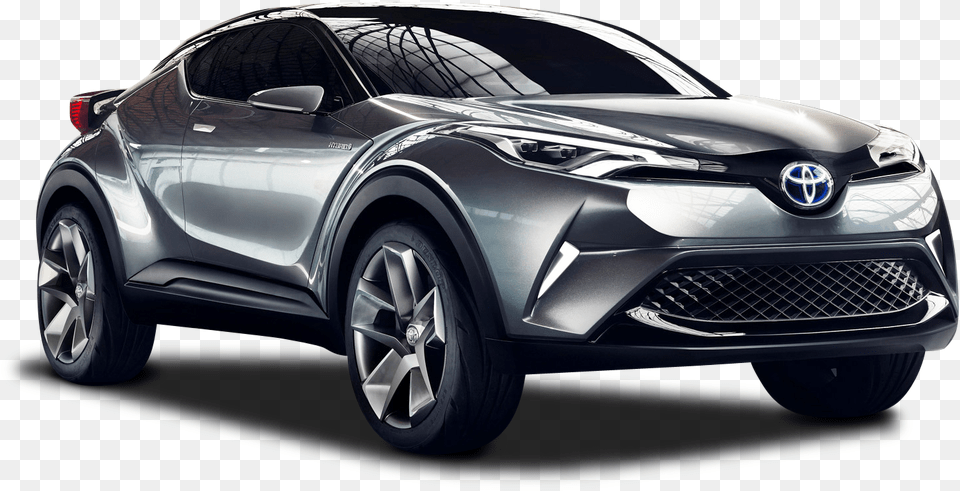 Download Toyota C Hr Grey Car Toyota Cars In, Suv, Vehicle, Transportation, Wheel Free Transparent Png