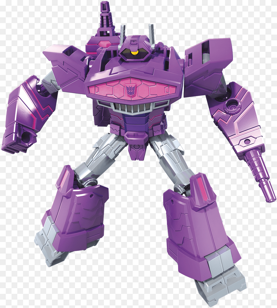 Download Transformers Wiki Transformers Cyberverse 2018 Barricade, Purple, Robot, Toy Free Png