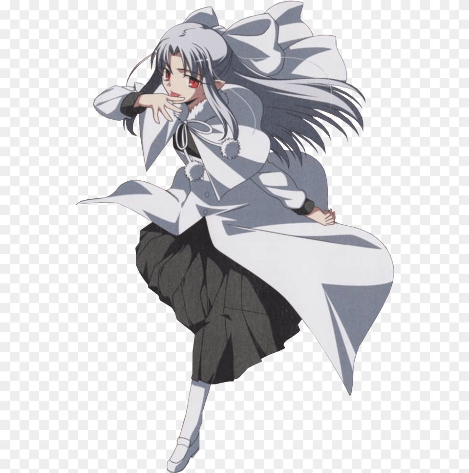 Download Transparent Anime Blood White Len Melty Blood White Len Melty Blood, Book, Comics, Publication, Adult Free Png