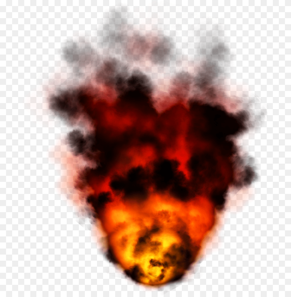 Download Transparent Background Fire Smoke, Outdoors, Nature, Sky, Face Free Png