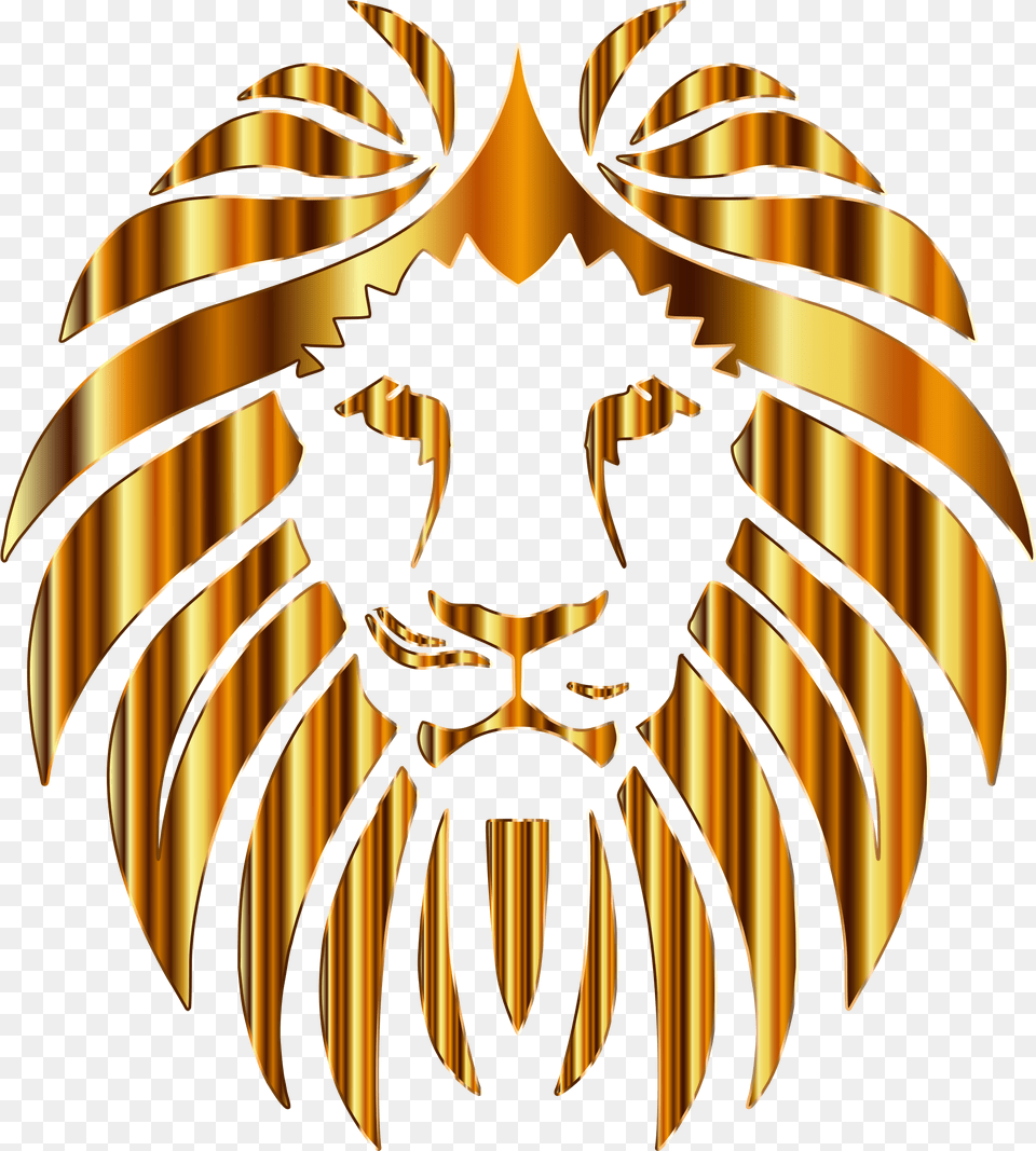 Download Transparent Background Lion Clipart, Emblem, Symbol, Logo, Chandelier Free Png