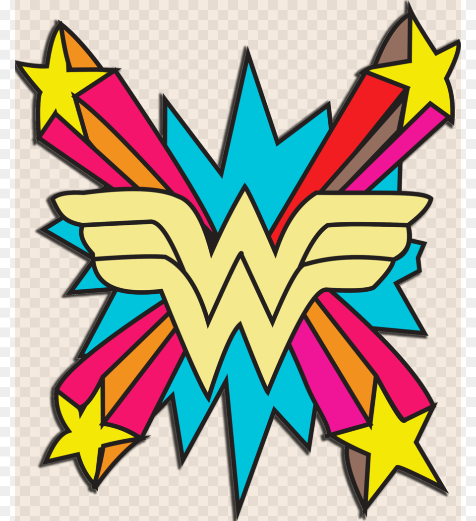 Download Background Wonder Woman Logo Clipart Wonder, Art, Graphics, Dynamite, Weapon Free Transparent Png