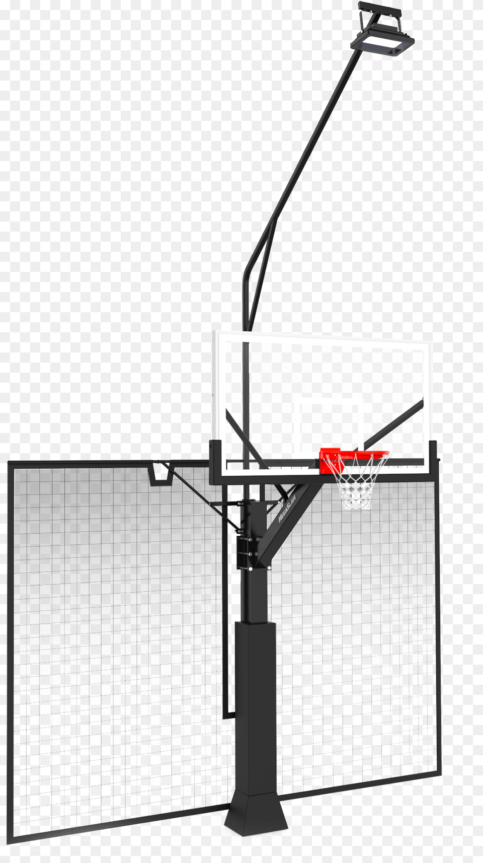 Transparent Basketball Net Megaslam Hoop Megaslam Hoop Light And Net Free Png Download