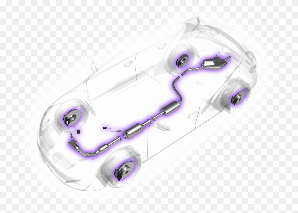 Download Transparent Car Purple Glow 2 Concept Car, Tub, Hot Tub Png Image
