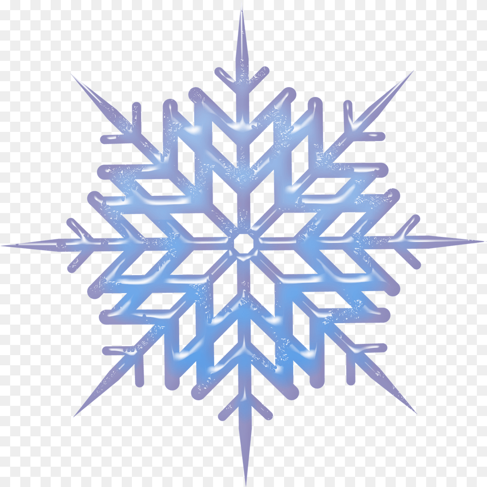 Download Transparent Christmas Snowflakes Clipart Snowflake, Nature, Outdoors, Snow Free Png