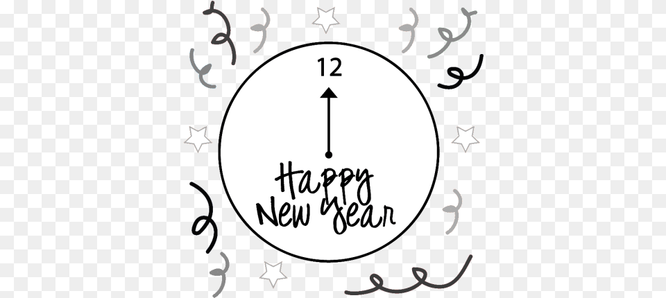 Download Transparent Collection Of Year New Years Eve New Years Eve Clipart, Symbol, Text Png Image