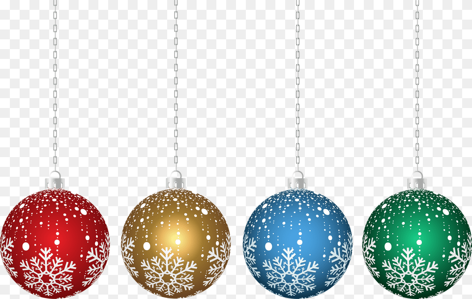 Download Transparent Hanging Christmas Ornaments Transparent Background Christmas Balls Clipart Png