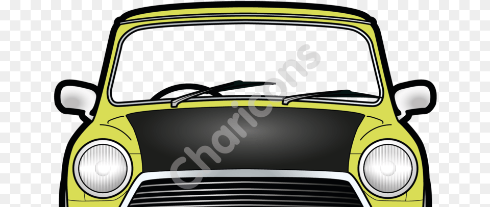 Download Transparent Stock Mr Beans Car Without Bean By Cartoon Mr Bean Car, Transportation, Vehicle, Windshield Png Image