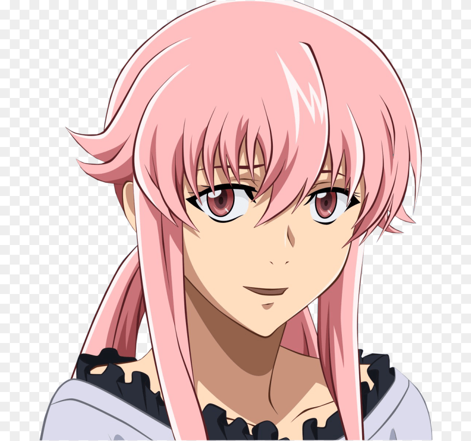 Transparent Yuno Gasai Anime Characters With Pigtails, Adult, Publication, Person, Female Free Png Download
