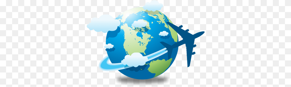 Download Travel Image And Clipart Travel World Logo, Astronomy, Outer Space, Planet, Globe Png