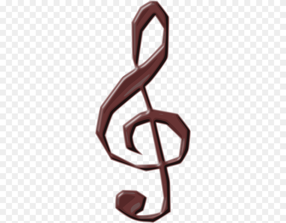 Download Treble Clef Simple Music Note Design, Alphabet, Ampersand, Symbol, Text Free Transparent Png