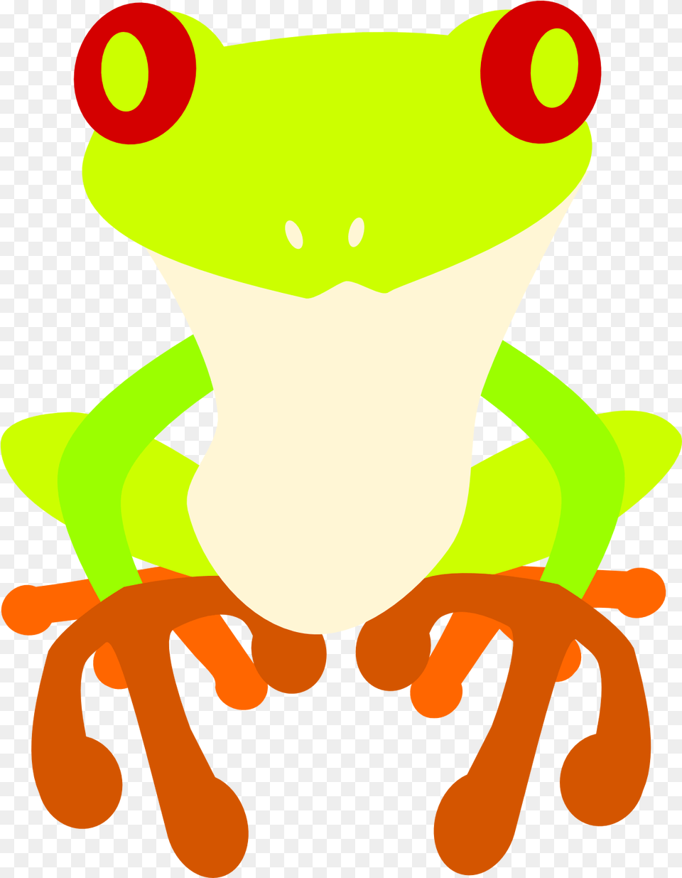 Tree Frog Redeyed Tree Frog Full Size Scalable Vector Graphics, Amphibian, Animal, Wildlife, Tree Frog Free Png Download