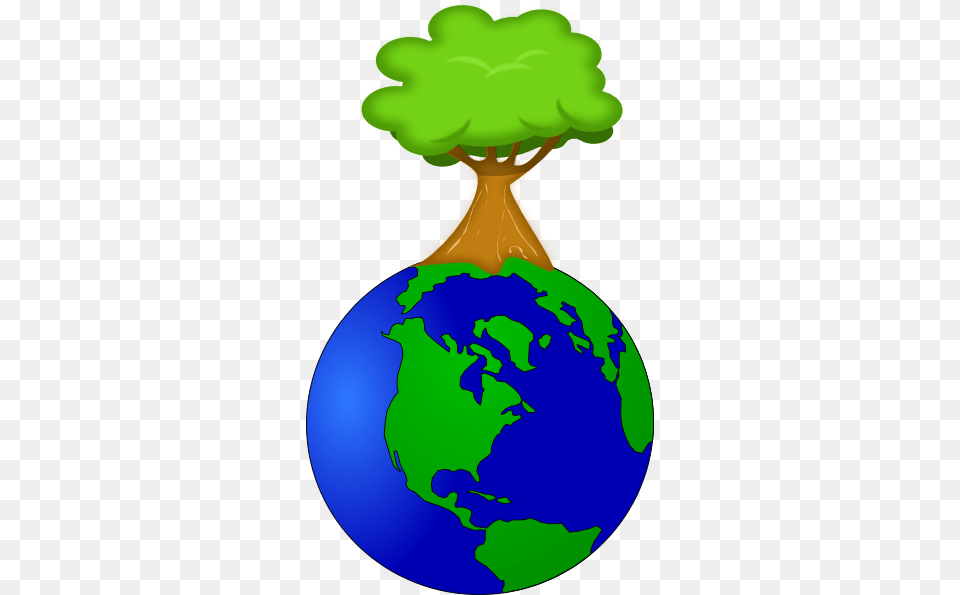 Tree On Top Of The World Clipart, Astronomy, Outer Space, Planet, Globe Free Png Download