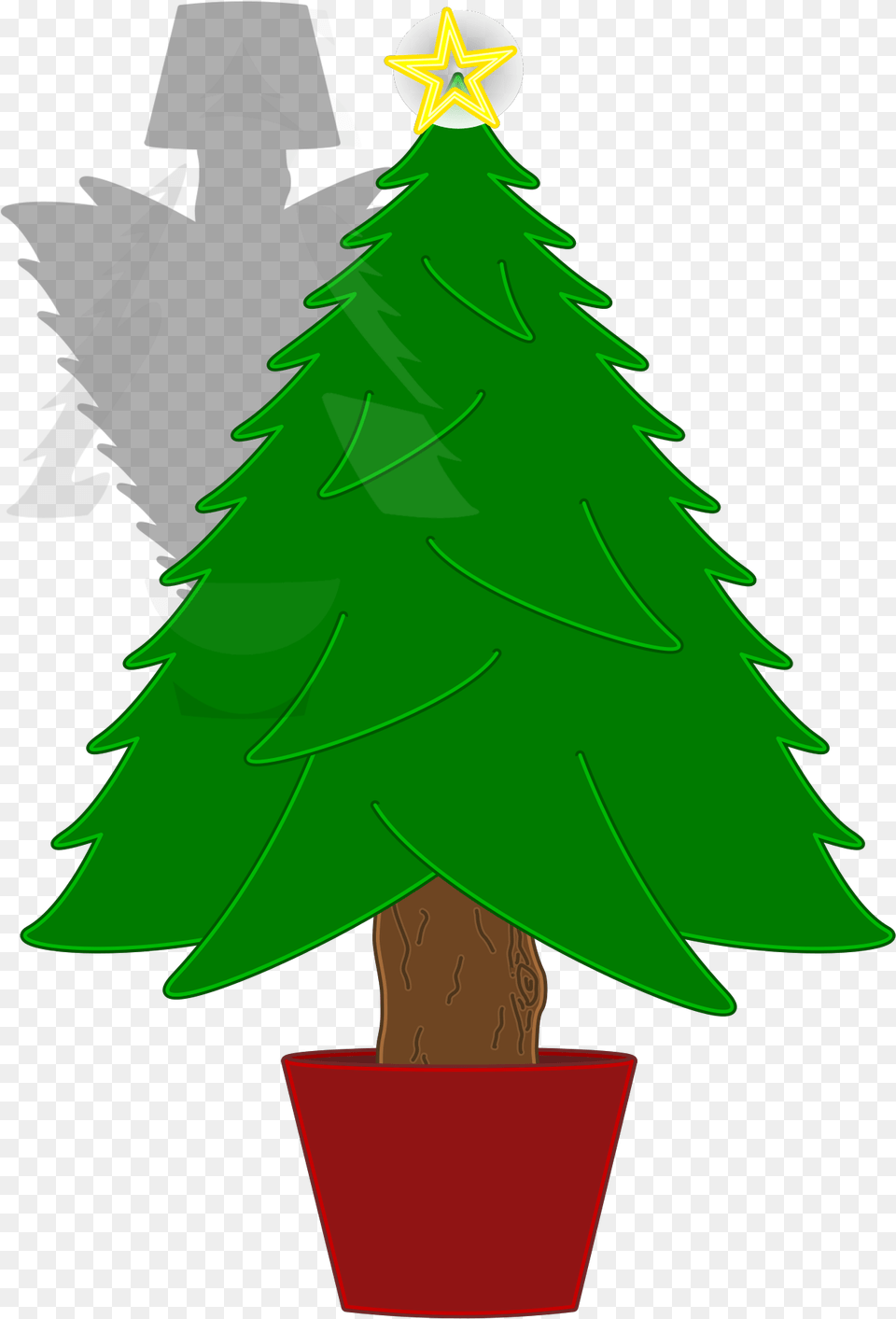 Download Tree Svg Clip Arts Cartoon Christmas Tree, Plant, Festival, Christmas Decorations, Christmas Tree Png