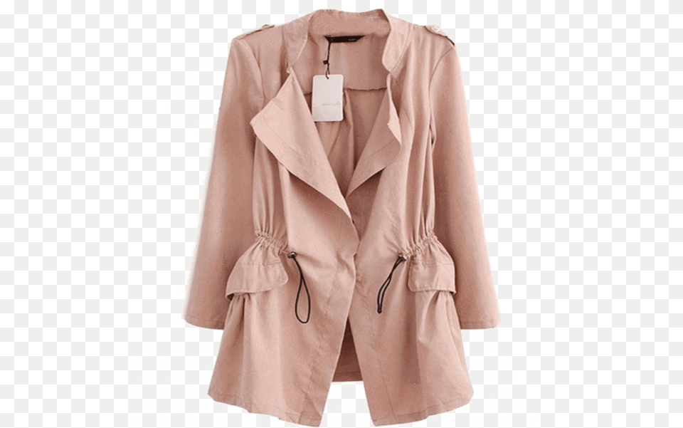 Download Trench Coat Photo Jaket Modern Untuk Wanita, Clothing, Overcoat, Jacket, Blazer Png Image