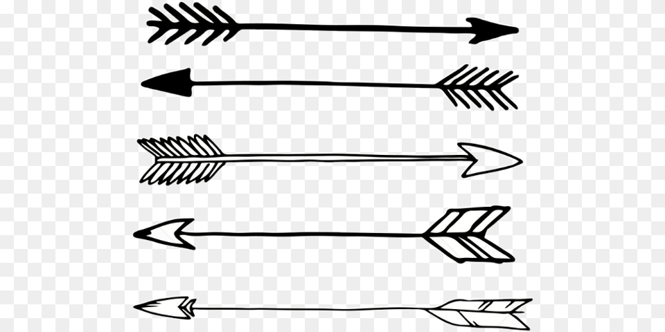 Tribal Arrow Clip Art Clipart Clip Art Arrow Tribal Arrow Clip Art Black And White, Weapon, Arrowhead, Aircraft, Airplane Free Png Download