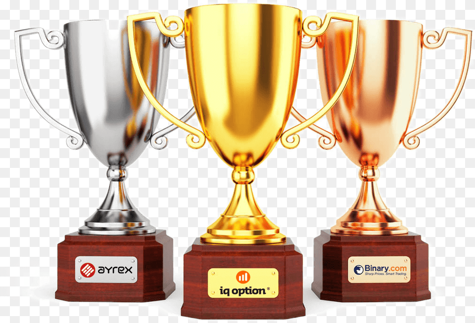 Download Trophy Golden Gold Cup Award Medal Silver Clipart Mesa De Trofeos Png