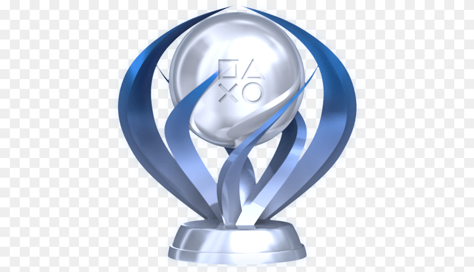 Trophy Playstation Award Transparent Image Hd Playstation Platinum Trophy, Plate Free Png Download