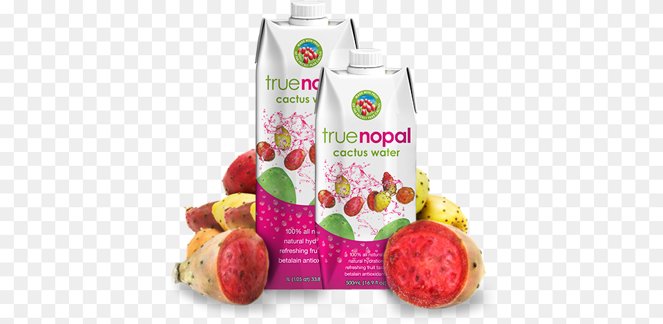 Download True Nopal Cactus Water True Nopal Cactus Water, Beverage, Juice, Food, Fruit Png