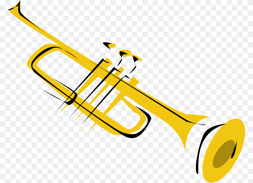 Download Trumpet Clipart, Brass Section, Horn, Musical Instrument, Animal Png Image