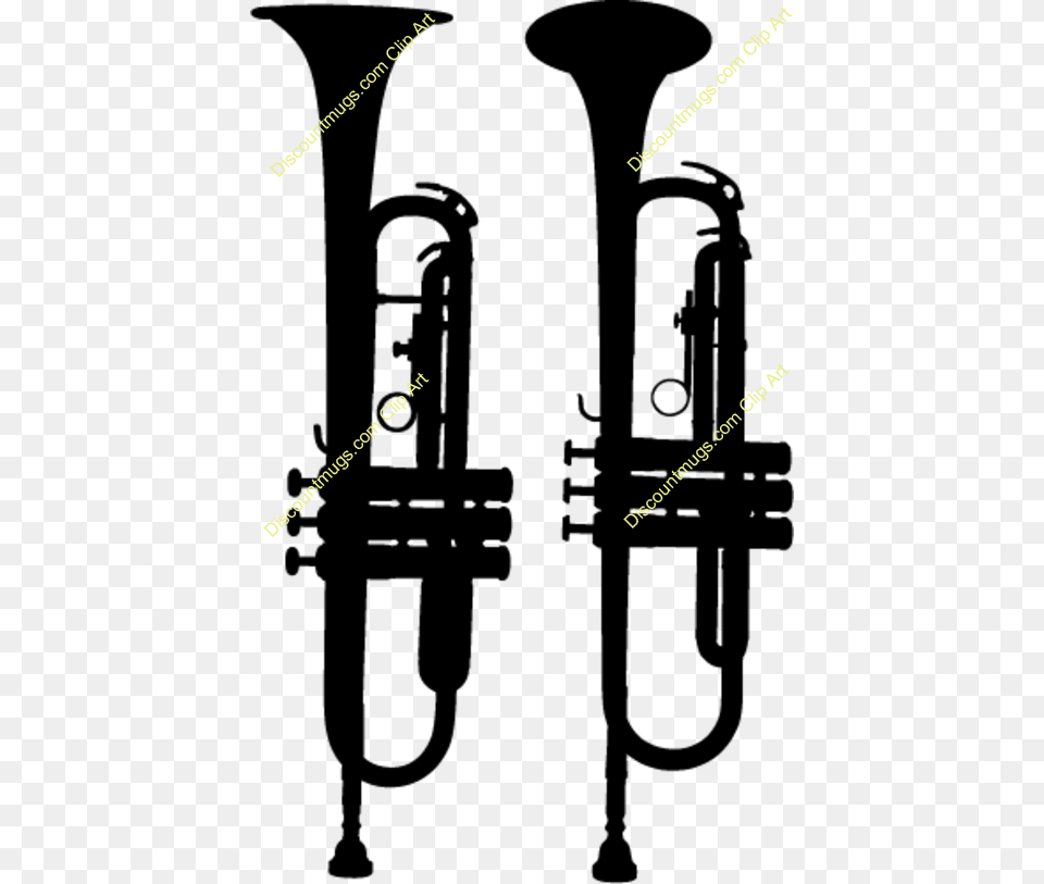 Download Trumpet Clipart Trumpet Baritone Saxophone Sticker, Outdoors, Text, Nature Png Image