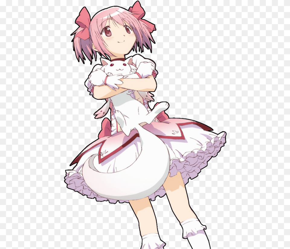 Download Tumblr Static Madoka Madoka Magica 4k Wallpaper Witch, Publication, Book, Comics, Baby Png