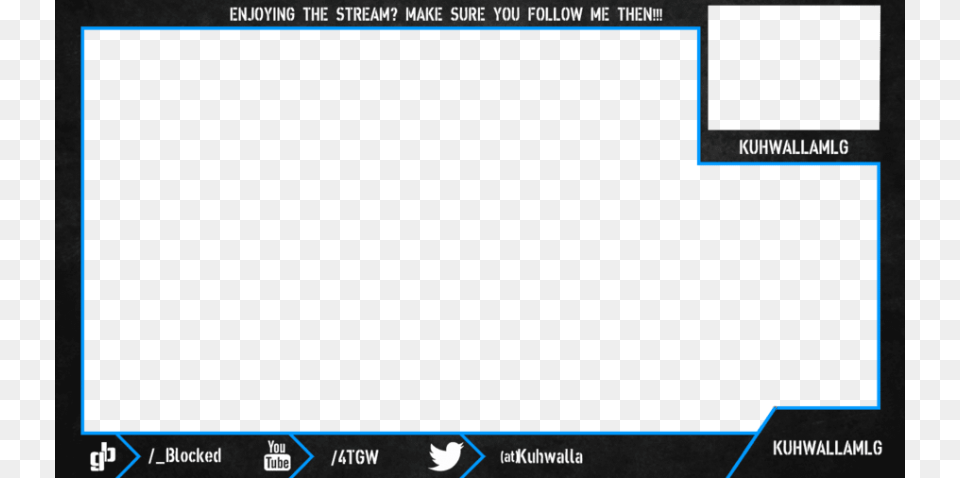 Twitch Overlay With Webcam Images Twitch Overlay With Cam, Computer Hardware, Electronics, Hardware, Monitor Free Png Download