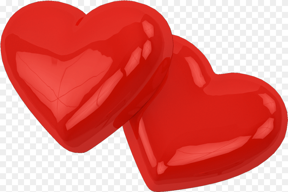 Download Two Love Hearts Image For Two Heart Image In Free Transparent Png
