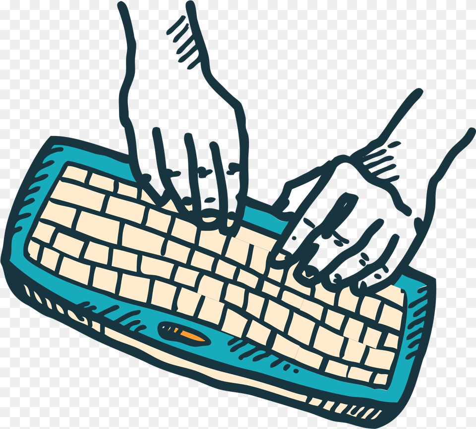 Download Typing Keyboard Animated, Computer, Computer Hardware, Computer Keyboard, Electronics Free Transparent Png