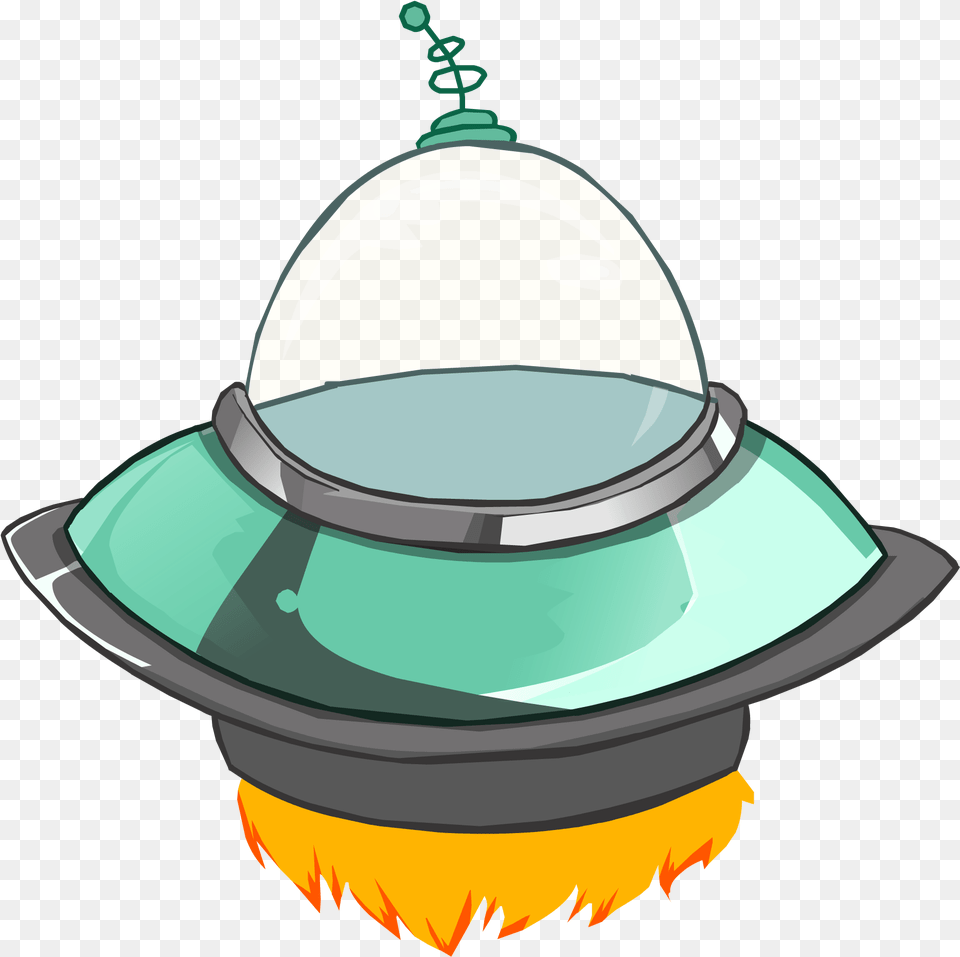 Ufo Clipart Ovni, Clothing, Hardhat, Helmet, Lamp Free Png Download