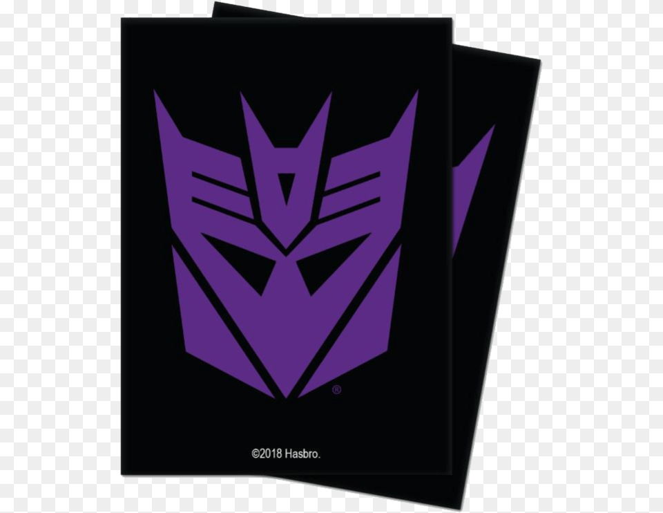 Download Ultra Pro Game Sleeves Transformers Decepticon Transformers Decepticon, Symbol, Logo, Emblem Png