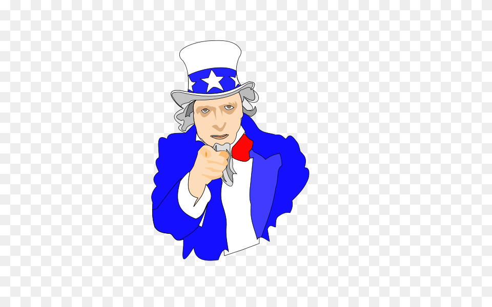 Download Uncle Sam Fourth Of July Hat Clipart, Baby, Person, Face, Head Png Image