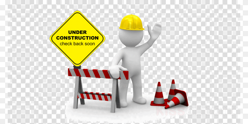 Download Under Construction Animation Clipart St Under Construction Animation, Clothing, Fence, Hardhat, Helmet Png Image