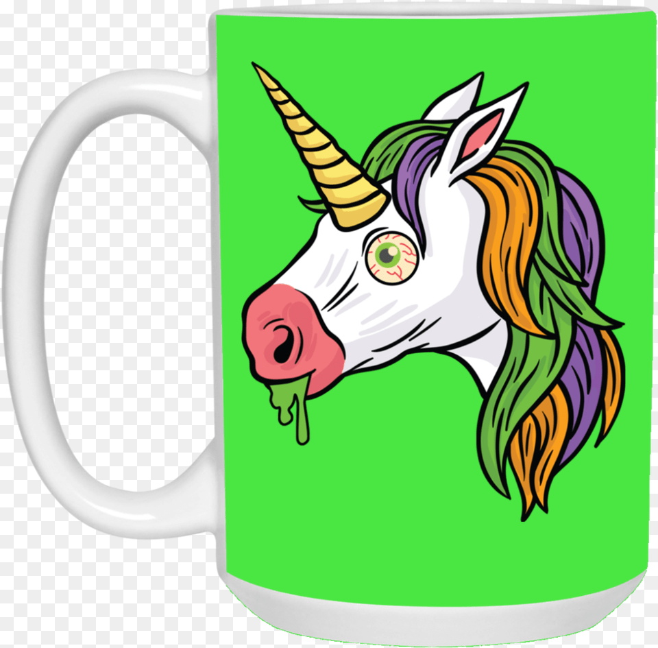 Download Unicorn Clipart Halloween Cafepress Unicorn Unicorn, Cup, Beverage, Coffee, Coffee Cup Free Transparent Png