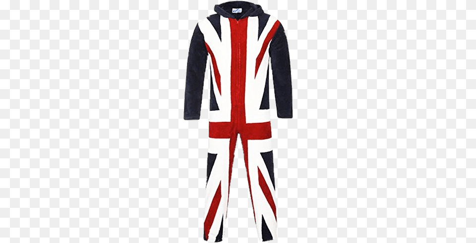 Download Union Jack Bath Robe, Clothing, Costume, Person, Pants Free Transparent Png