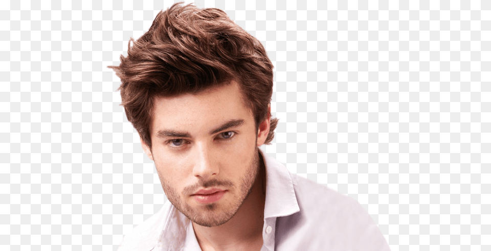 Unisex Salon Model Men Real Hairs, Adult, Face, Head, Male Free Png Download