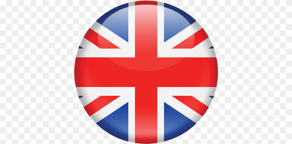 United Kingdom Flag Round Full Size Image Union Jack Round, Badge, Logo, Symbol, First Aid Free Png Download