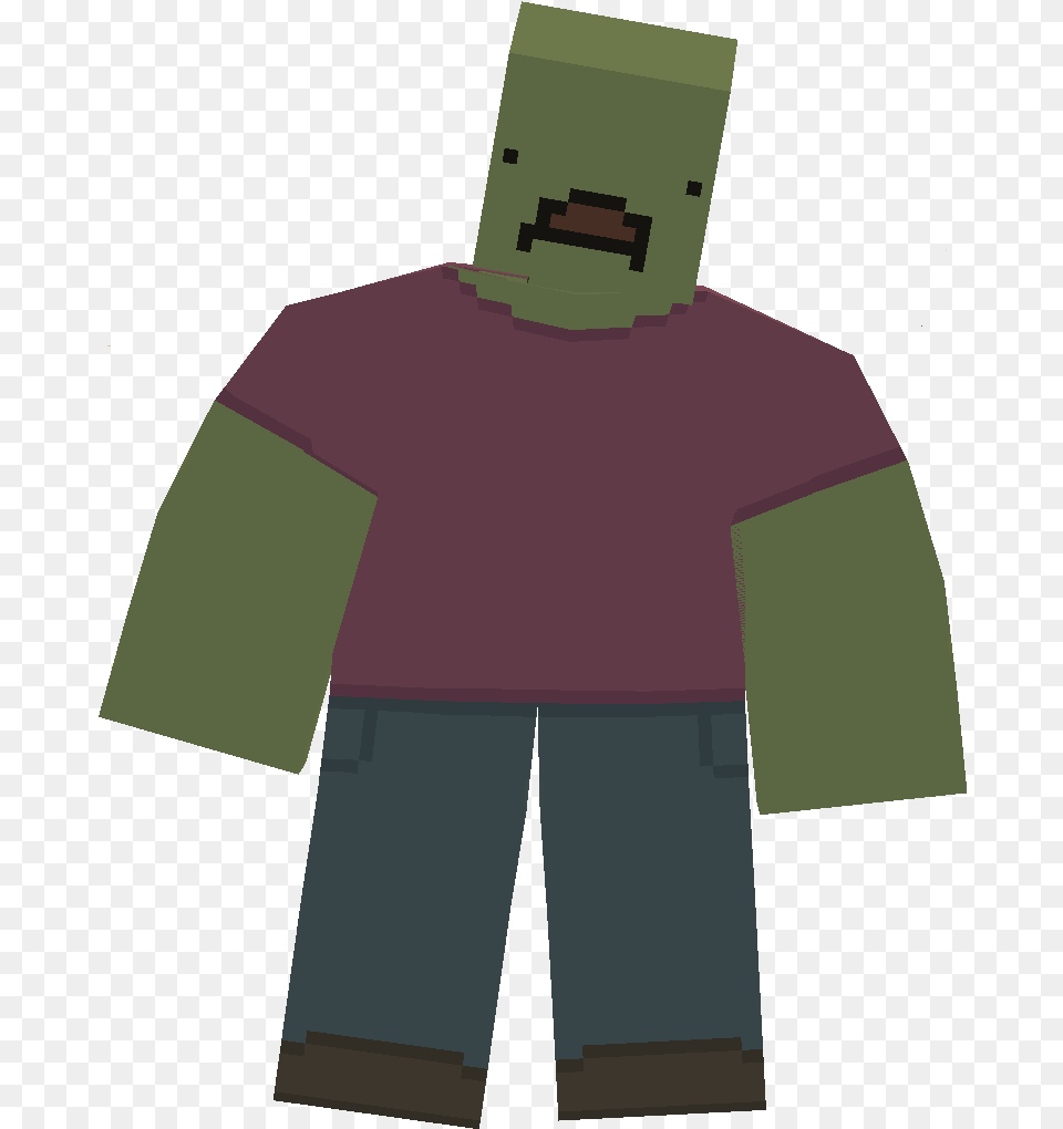 Download Unturned Zombie Unturned, Clothing, T-shirt, Hood, Knitwear Png