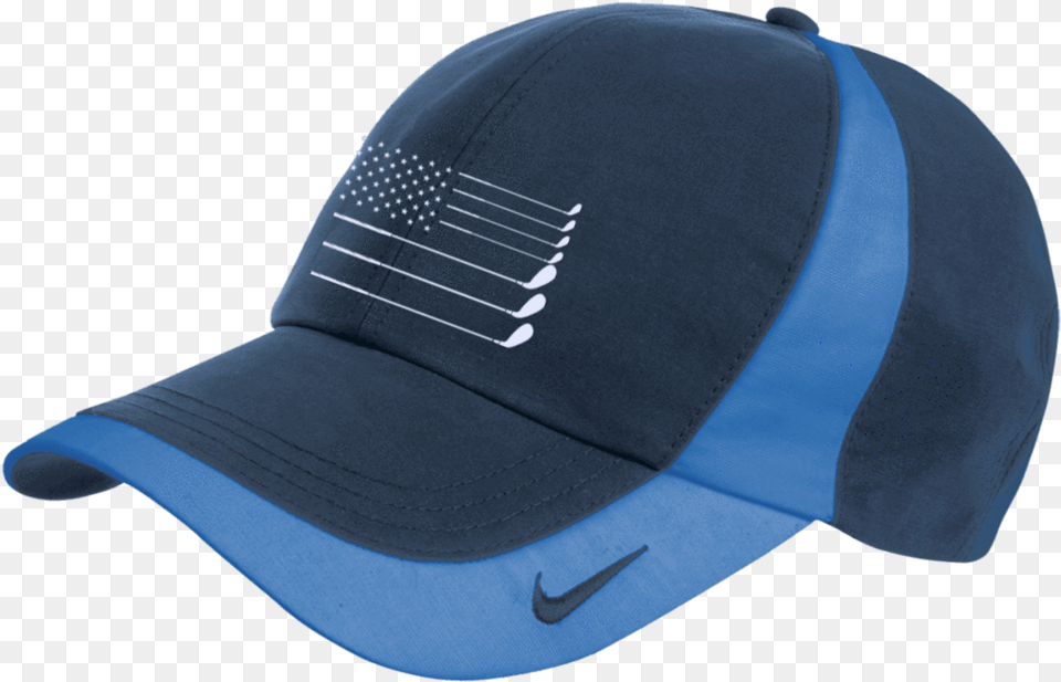 Download Us Golf Flag Nike Colorblock Cap Dantdm Baseball Cap, Baseball Cap, Clothing, Hat Png Image