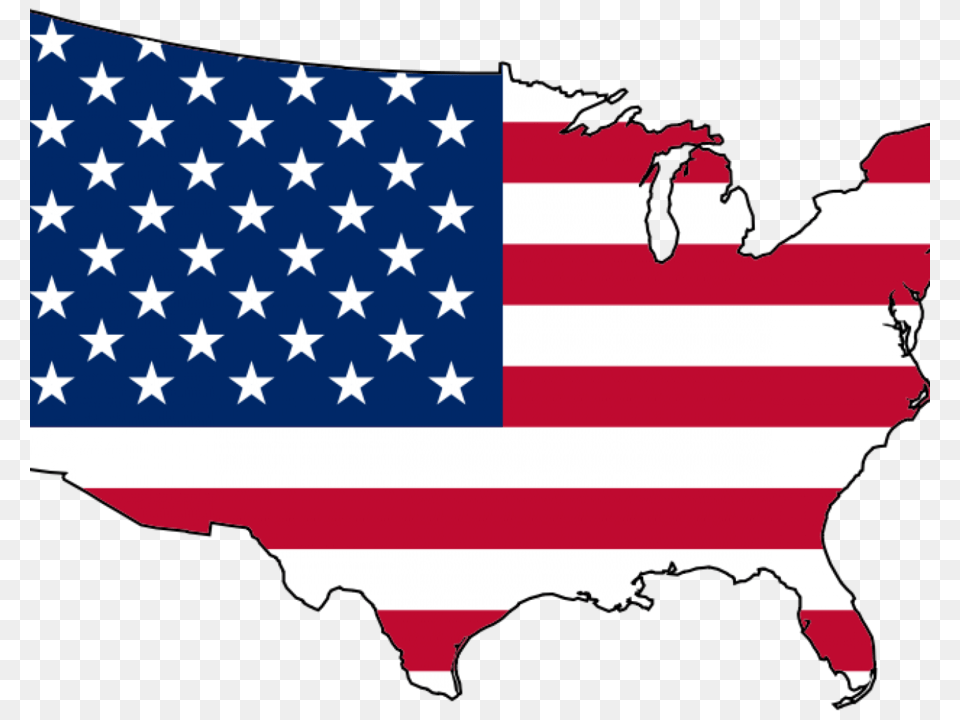 Download Usa Flag Map Clipart United States Of America Flag, American Flag, Person Free Transparent Png