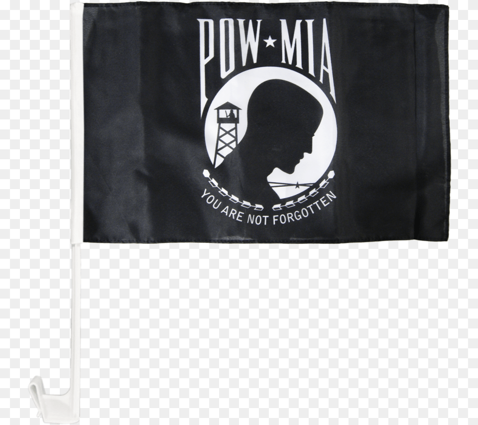 Usa Pow Mia Black White Car Pow Mia Flag, Adult, Male, Man, Person Free Png Download