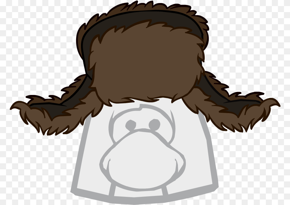 Download Ushanka Club Penguin Hair Hat, Indoors, Baby, Person, Face Free Png