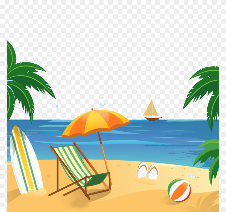 Download Vacation Clipart North End Wine Liquor Store Livingston, Beach, Tropical, Summer, Shoreline Png Image