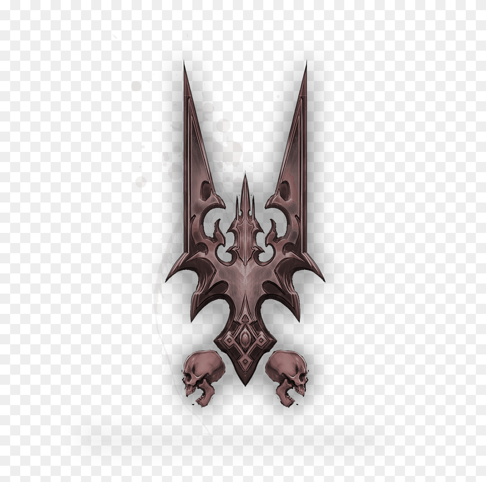 Download Vainglory Logo Fictional Character, Weapon, Blade, Dagger, Knife Free Png