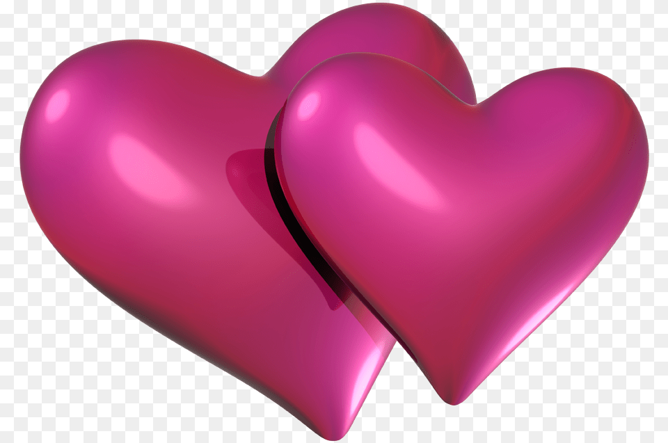 Download Valentine Pink Hearts Good Morning Love Download, Heart, Balloon Free Transparent Png
